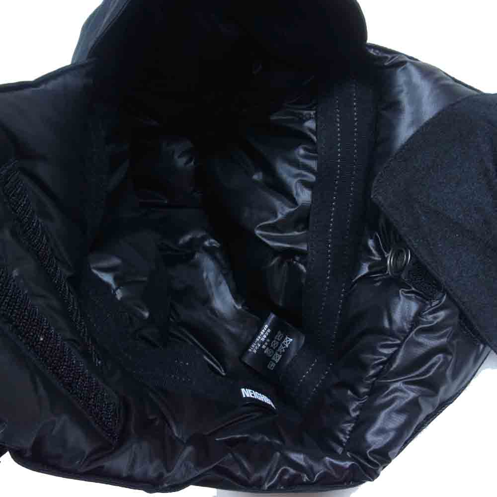 NEIGHBORHOOD ネイバーフッド NNGJC2167-14-F × NANGA ナンガ DOWN CAP ダウン キャップ ブラック系 F【新古品】【未使用】【中古】