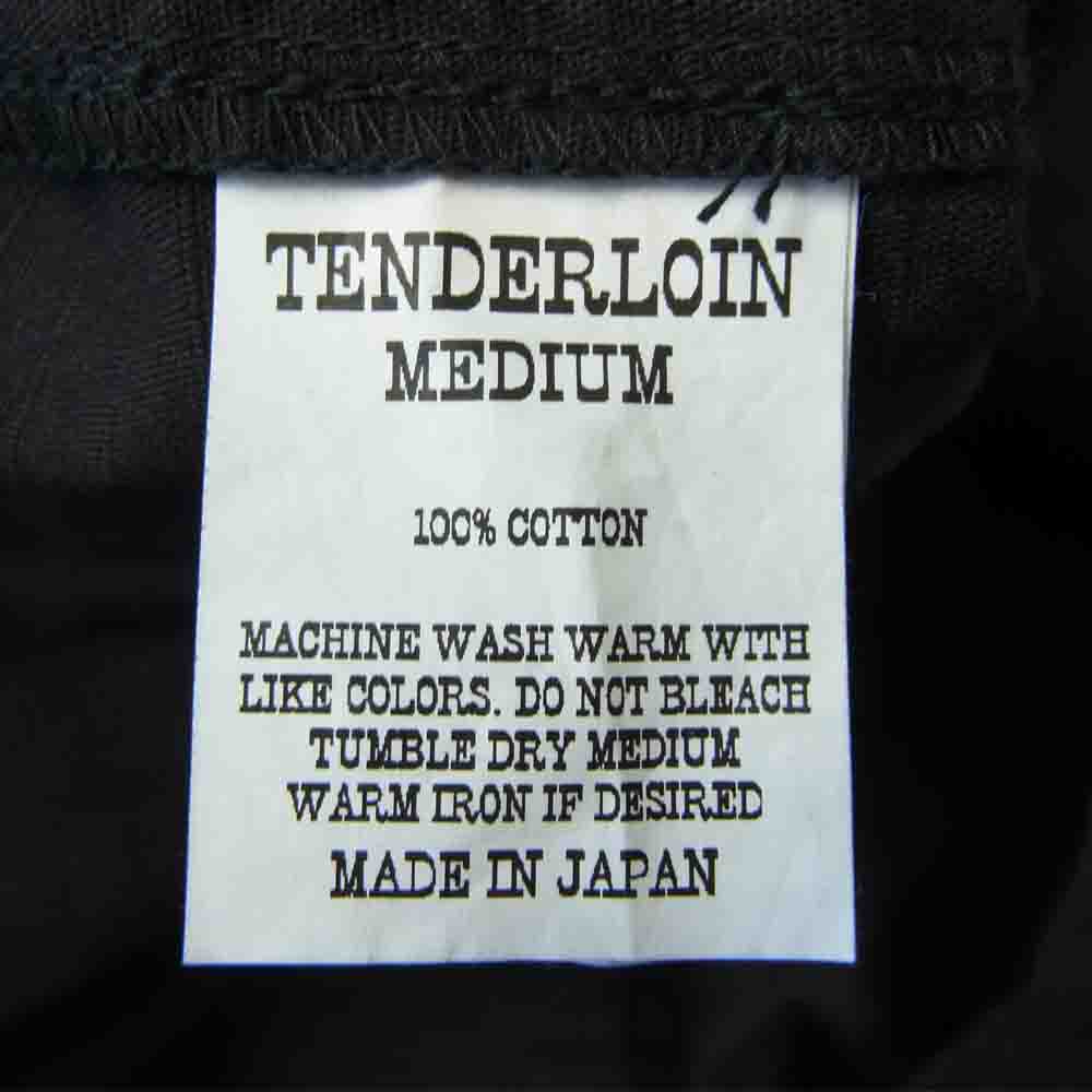 TENDERLOIN テンダーロイン MOCK BDU RIP STOP JKT ブラック系 ダークブラウン系 M【美品】【中古】