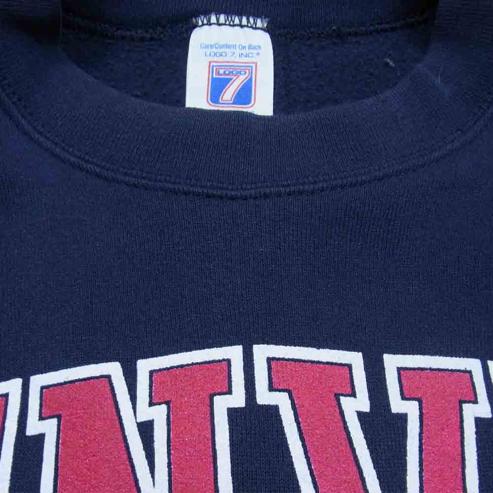 Champion チャンピオン ヴィンテージ NBA デンバー ナゲッツ プリント 半袖スウェット ネイビー系 XL【中古】