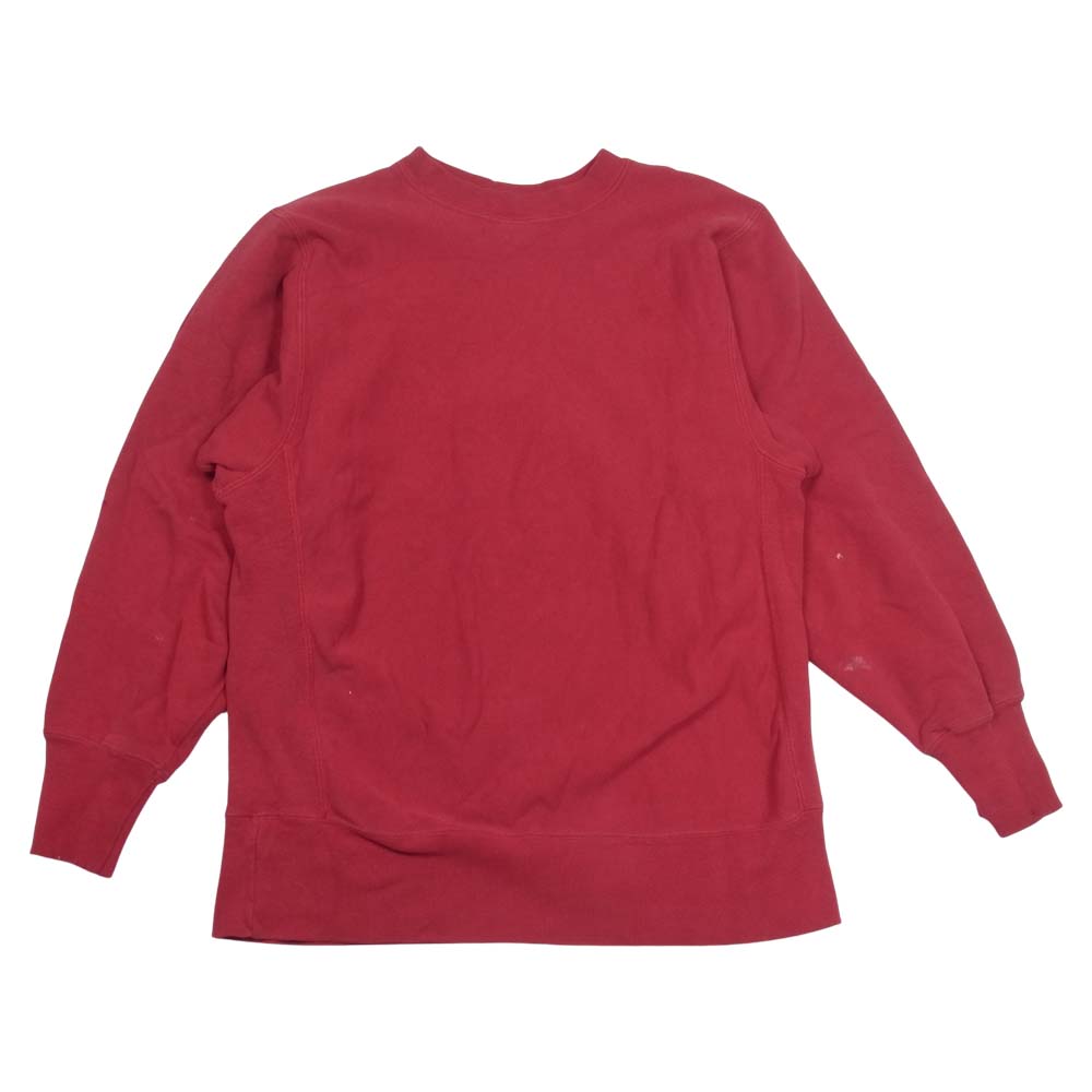 Champion チャンピオン ヴィンテージ USA製 80s リバースウィーブ スウェット レッド系 L【中古】