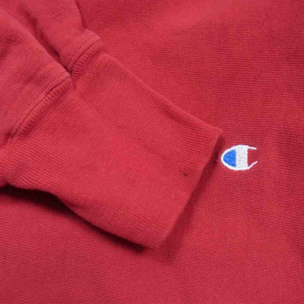 Champion チャンピオン ヴィンテージ USA製 80s リバースウィーブ スウェット レッド系 L【中古】