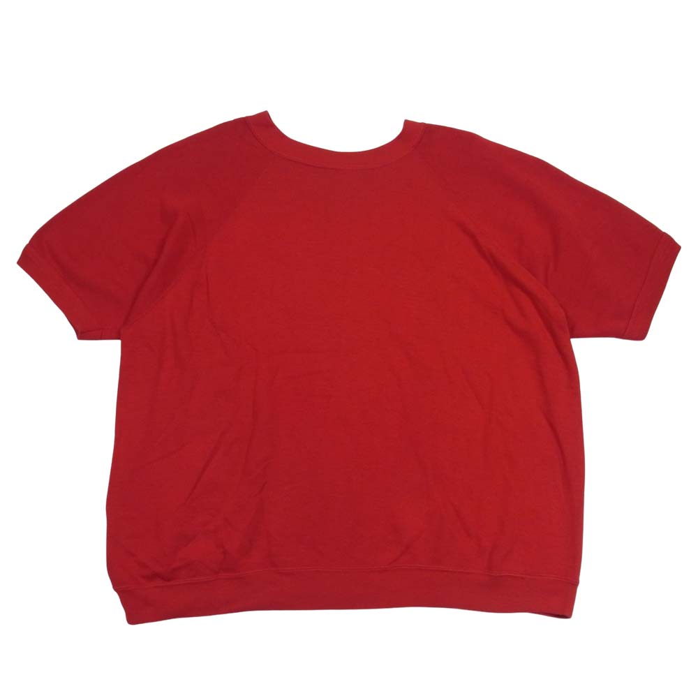 ジェーシーペニー ラグラン 半袖 スウェット レッド系 M【中古】