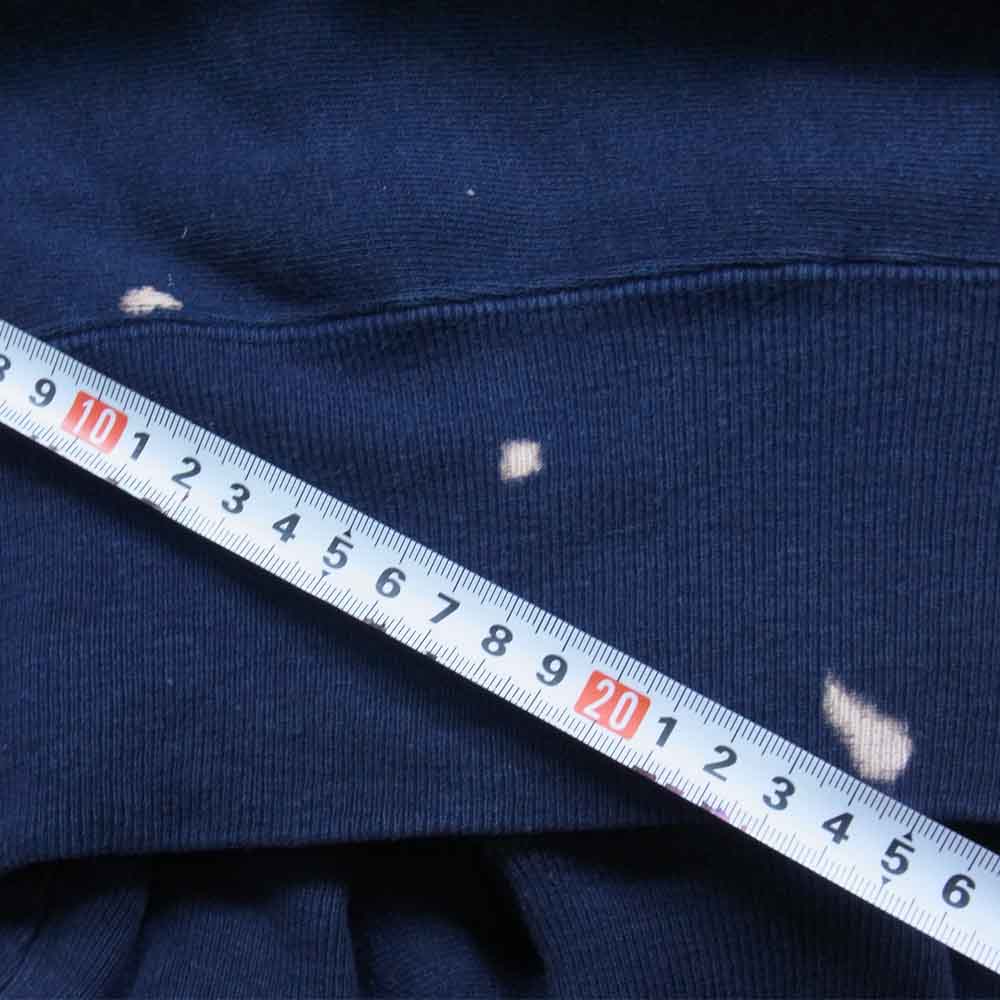 Champion チャンピオン ヴィンテージ USA製 90s 刺繍タグ リバースウィーブ スウェット ネイビー系 L【中古】