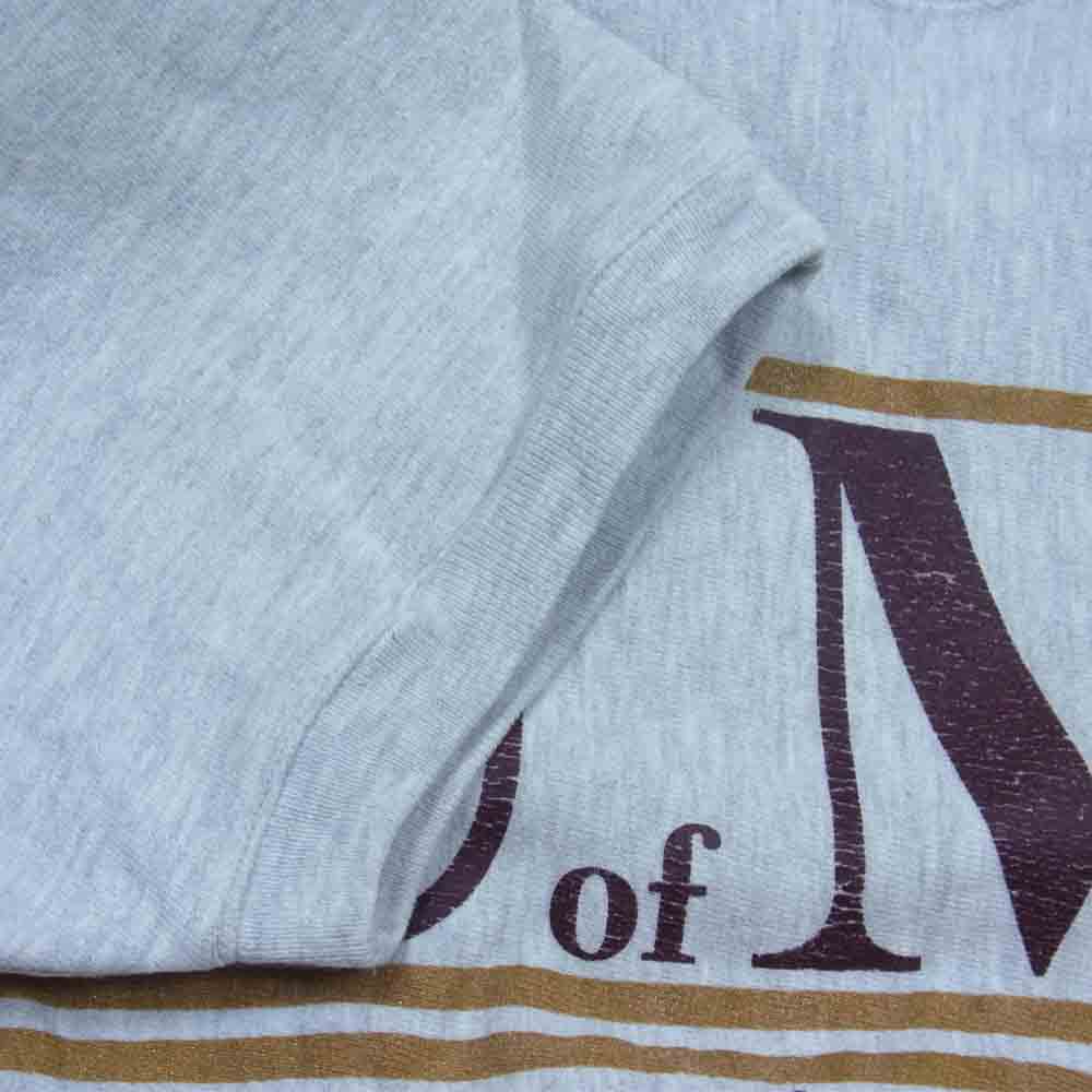 Champion チャンピオン ヴィンテージ 90s 刺繍タグ リバースウィーブ 半袖スウェット グレー系 XL【中古】