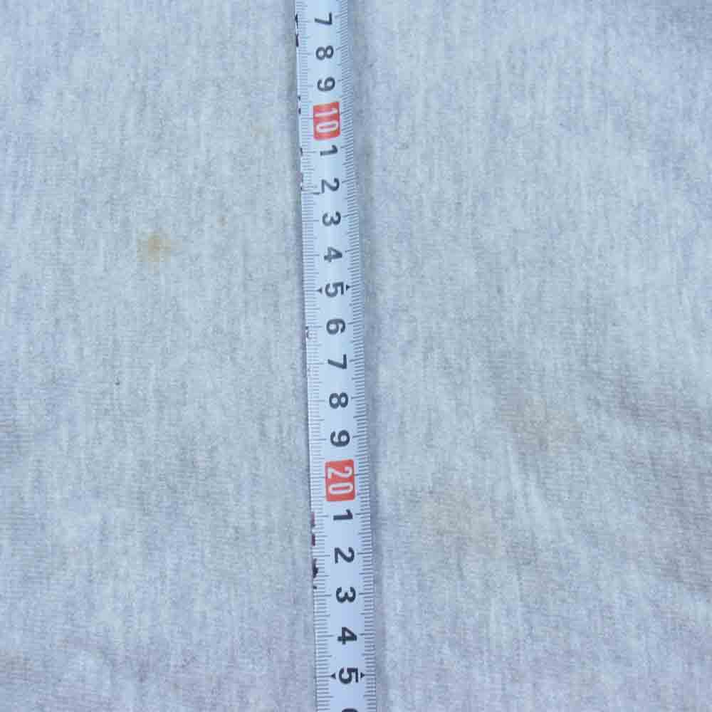 Champion チャンピオン ヴィンテージ USA製 90s 刺繍タグ リバースウィーブ 半袖スウェット グレー系 XL【中古】