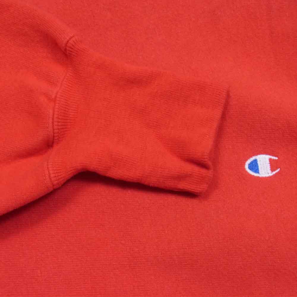 Champion チャンピオン ヴィンテージ USA製 90s リバースウィーブ スウェット レッド系 L【中古】