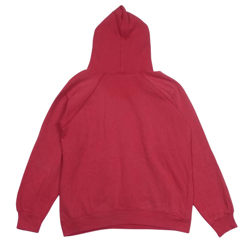 Champion チャンピオン ヴィンテージ USA製 80s トリコタグ スウェット パーカー レッド系 L【中古】