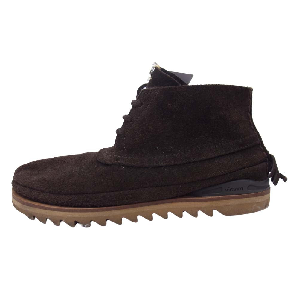 VISVIM ビズビム GRIS MOC-FOLK シャーク ソール ブーツ ブラウン系【中古】