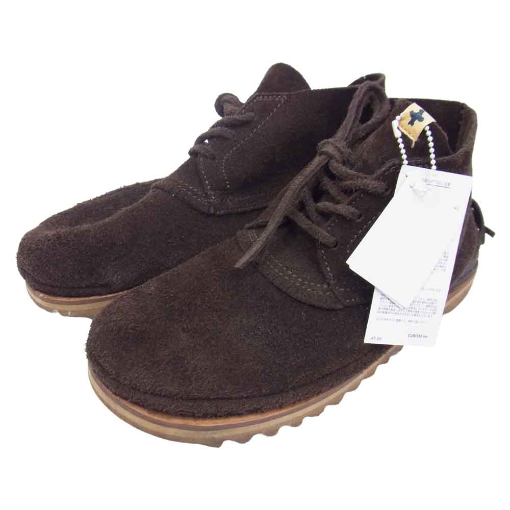 VISVIM ビズビム GRIS MOC-FOLK シャーク ソール ブーツ ブラウン系【中古】