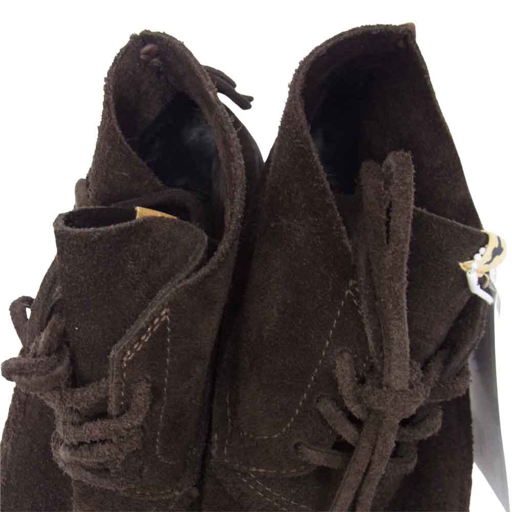 VISVIM ビズビム GRIS MOC-FOLK シャーク ソール ブーツ ブラウン系【中古】
