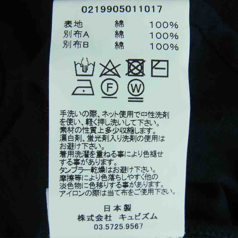 VISVIM ビズビム 19AW 0219905011017 ict albacore HANDYMAN SHIRT L/S bandana flannel black 長袖 シャツ ブラック系 3【美品】【中古】