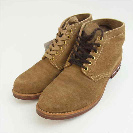 VISVIM ビズビム 0117102002014 BRIGADIER BOOTS MID-FOLK ブーツ ライトブラウン系 10.5【中古】