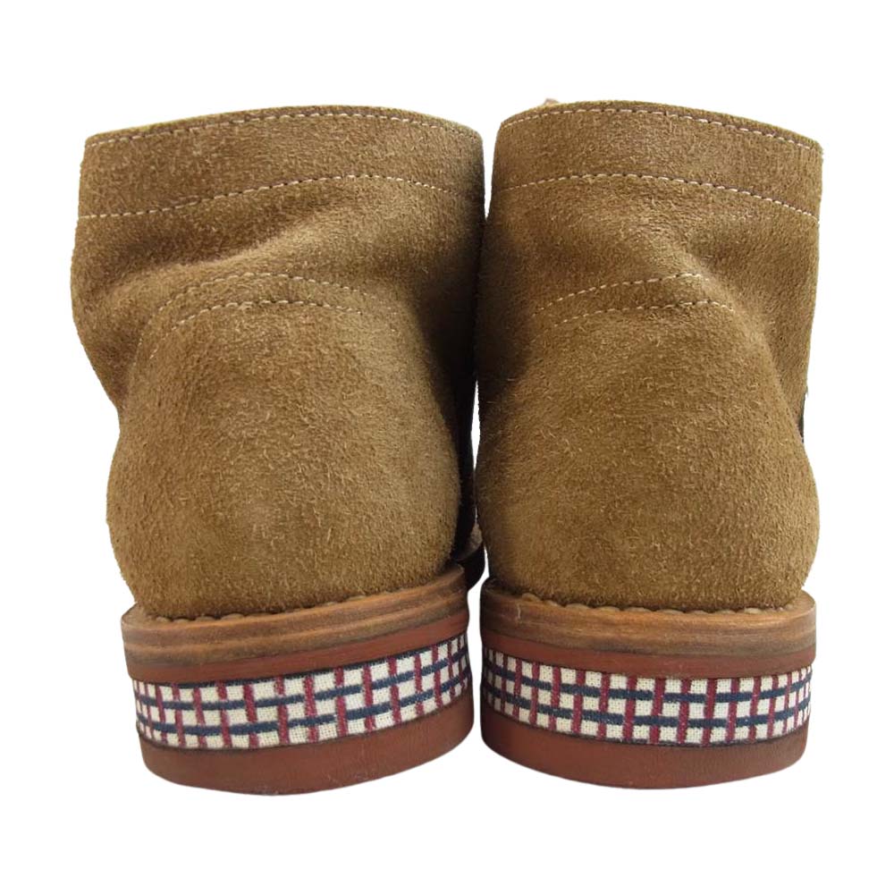 VISVIM ビズビム 0117102002014 BRIGADIER BOOTS MID-FOLK ブーツ ライトブラウン系 10.5【中古】