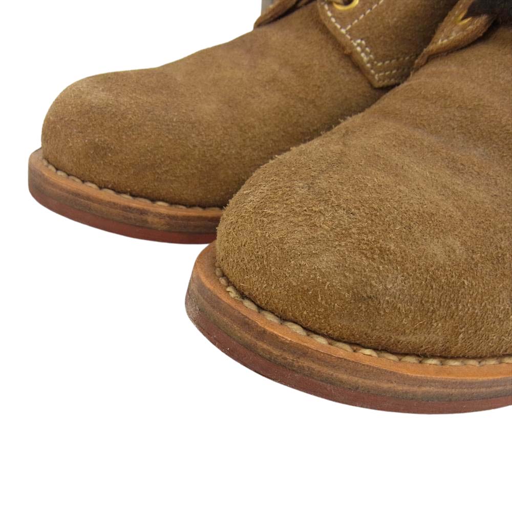 VISVIM ビズビム 0117102002014 BRIGADIER BOOTS MID-FOLK ブーツ ライトブラウン系 10.5【中古】