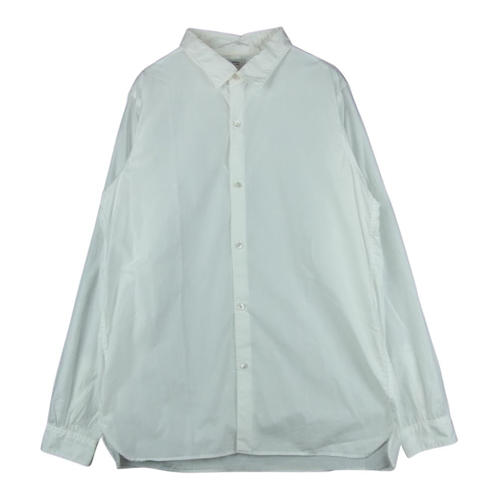 VISVIM ビズビム 16SS 116105011022 LONG RIDER shirt L/S ロング ライダー 長袖 シャツ ホワイト系 3【美品】【中古】