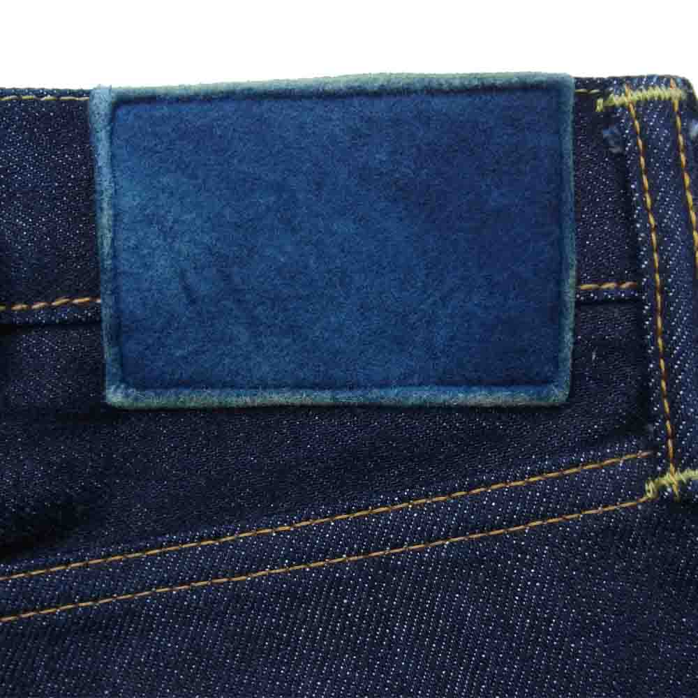 VISVIM ビズビム 19SS 0119205005034 TRAVAILLER BRACES PANTS UNWASHED デニムパンツ インディゴブルー系 2【美品】【中古】