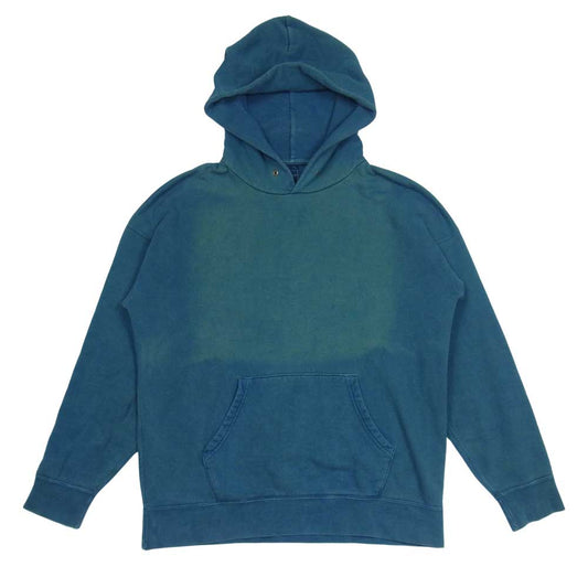 VISVIM ビズビム 0220905010014 ICT indigo dye jumbo hoodie p.o. ジャンボ フーディ パーカー グリーン系 2【美品】【中古】