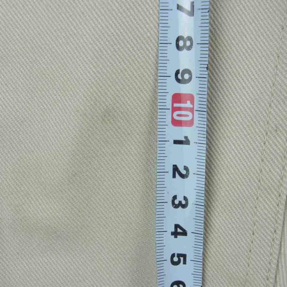 サンカ S19SPT07 テーパード チノ パンツ コットン 日本製 ホワイト系 1【中古】