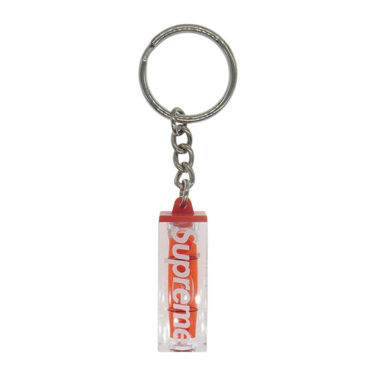 Supreme シュプリーム 18AW Level Keychain レベル 水平 キーチェーン  レッド系【中古】