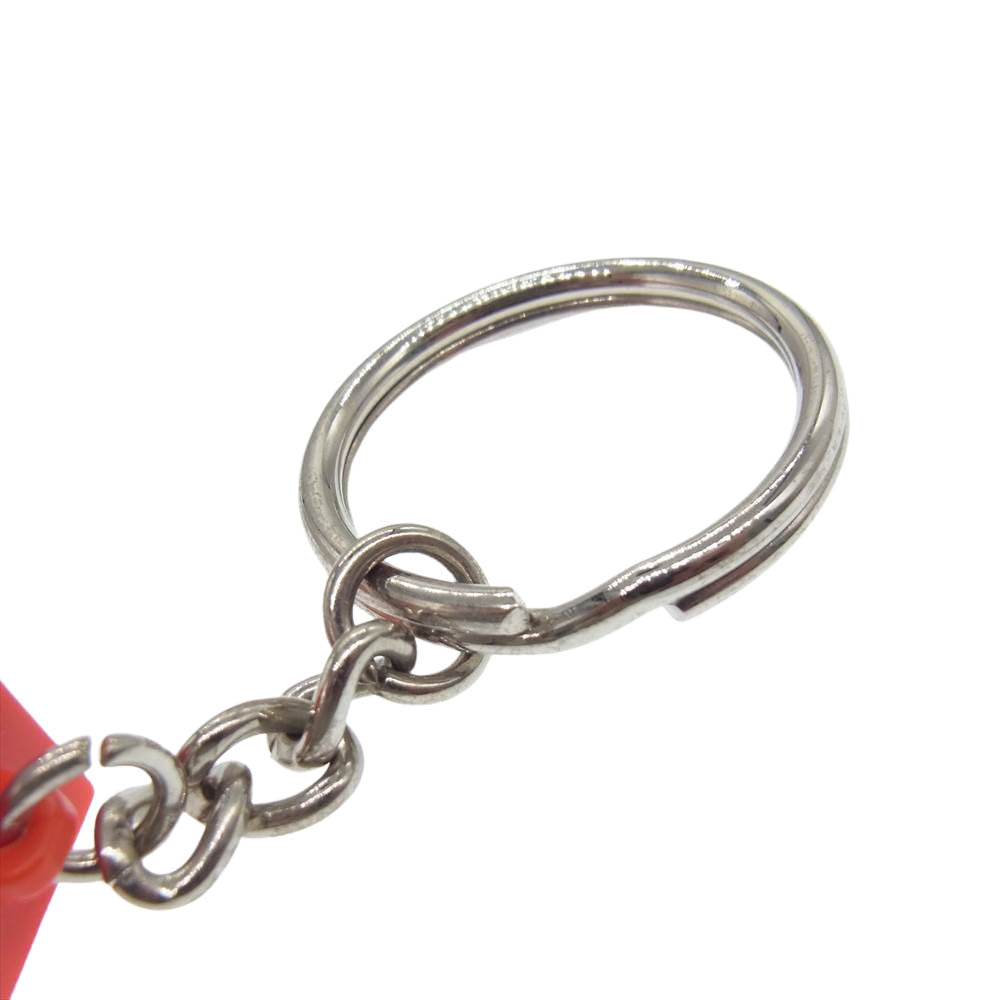 Supreme シュプリーム 18AW Level Keychain レベル 水平 キーチェーン  レッド系【中古】