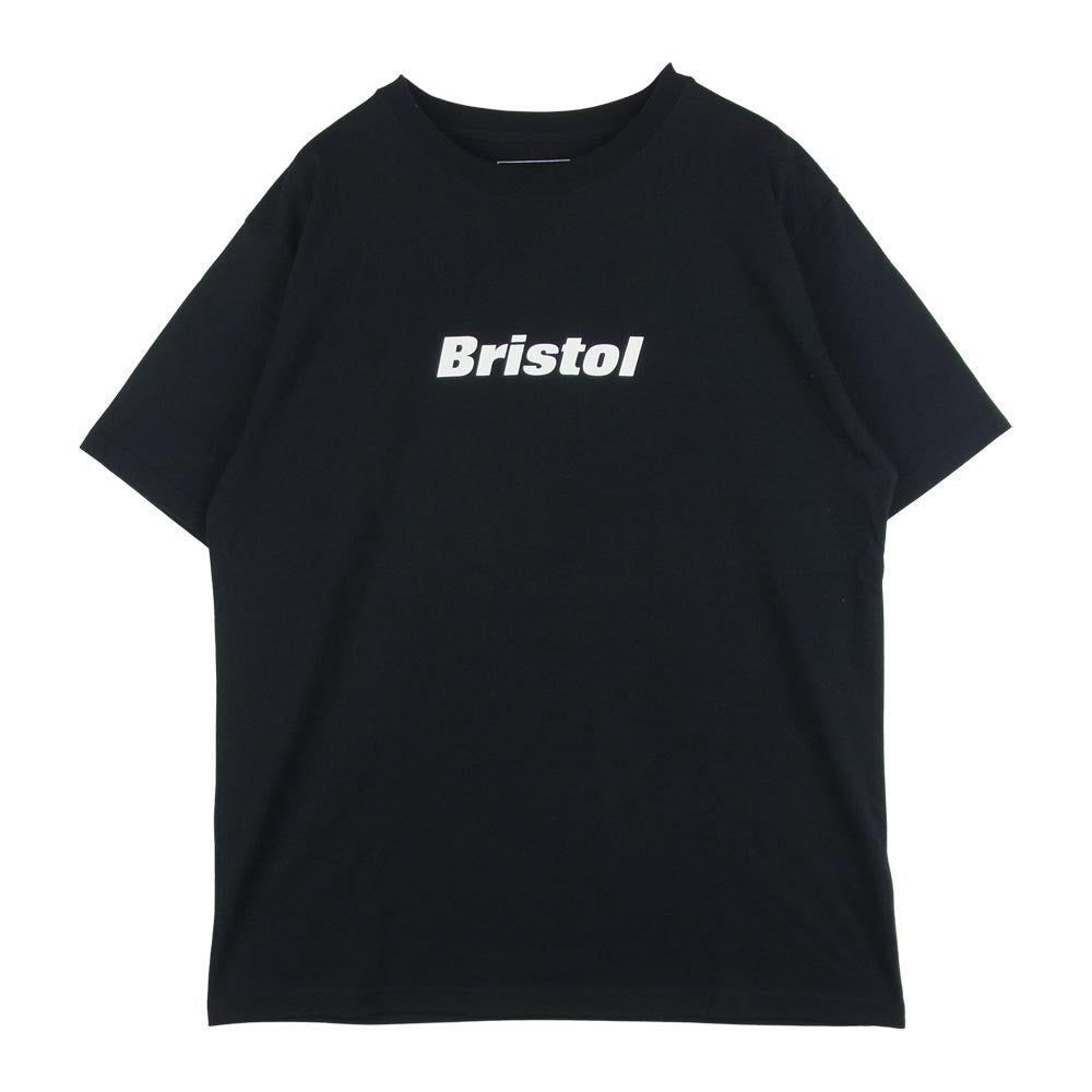 F.C.R.B. エフシーアールビー FCRB-190047 AUTHENTIC TEE ロゴ 半袖 Tシャツ コットン 中国製 ブラック系 L【中古】