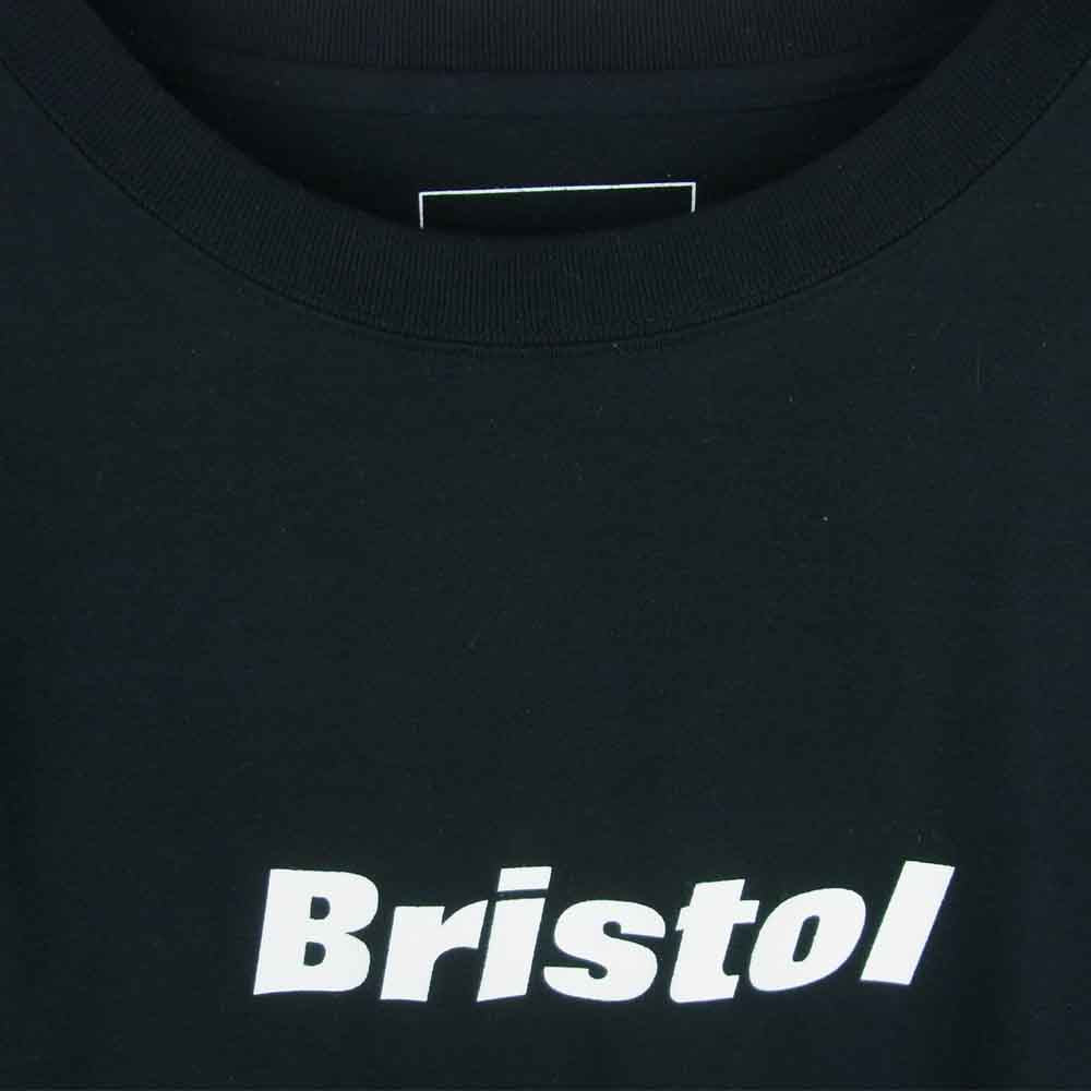 F.C.R.B. エフシーアールビー FCRB-190047 AUTHENTIC TEE ロゴ 半袖 Tシャツ コットン 中国製 ブラック系 L【中古】