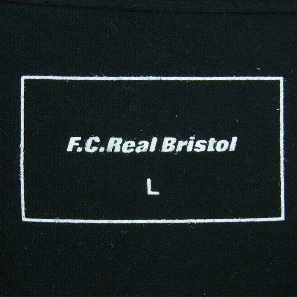 F.C.R.B. エフシーアールビー FCRB-190047 AUTHENTIC TEE ロゴ 半袖 Tシャツ コットン 中国製 ブラック系 L【中古】