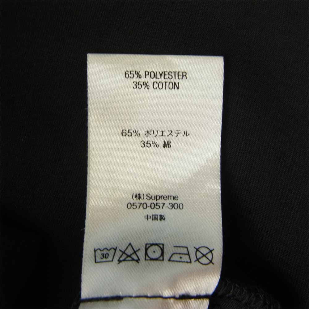 Supreme シュプリーム 20SS Bowling Zip S/S Shirt ボーリング ジップ 半袖 シャツ ブラック系 M【中古】