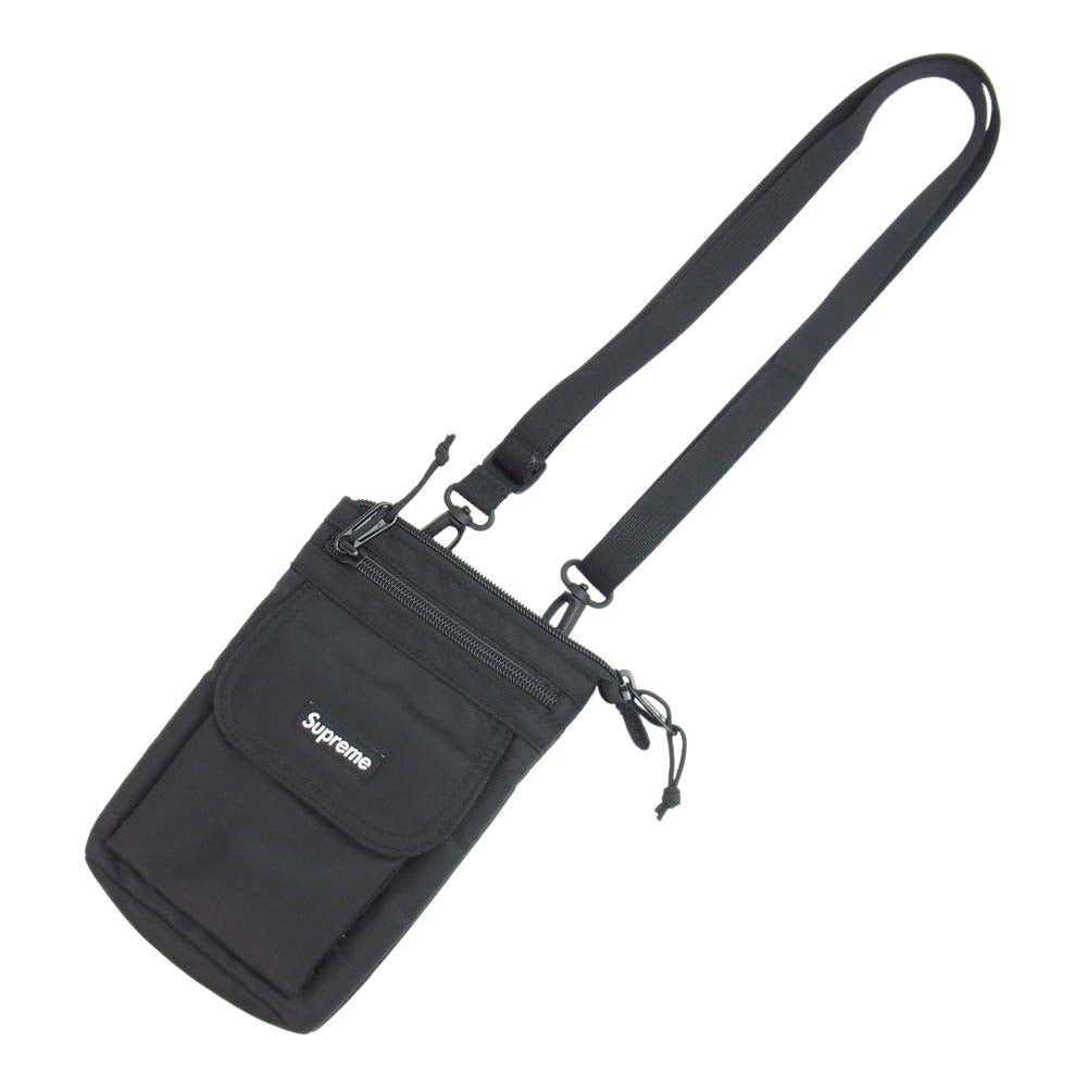 Supreme シュプリーム 19AW Showlder Bag ショルダー バッグ ブラック系【中古】