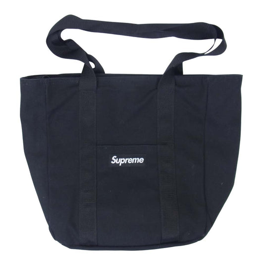 Supreme シュプリーム 20AW Canvas Tote キャンバス トート バッグ ブラック系【中古】