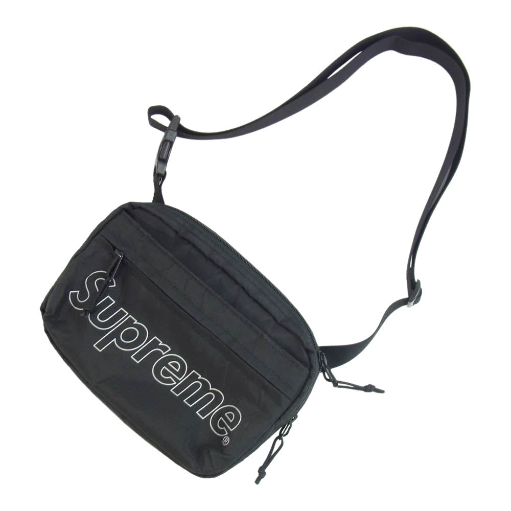 Supreme シュプリーム 18AW Showlder Bag ショルダー バッグ ブラック系【中古】