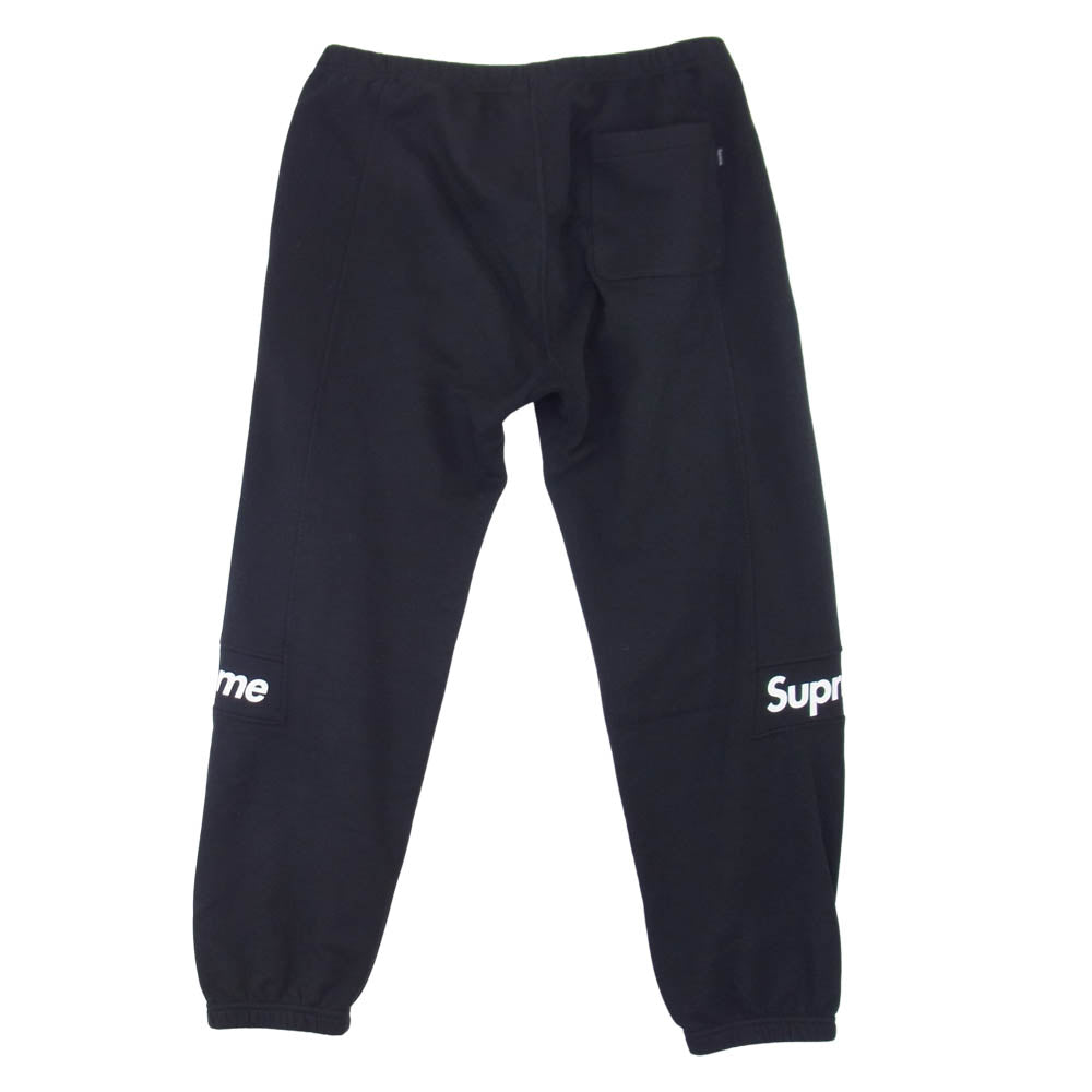 Supreme シュプリーム 20SS Color Blocked Sweat pant カラー ブロック スウェット パンツ ブラック系 S【中古】