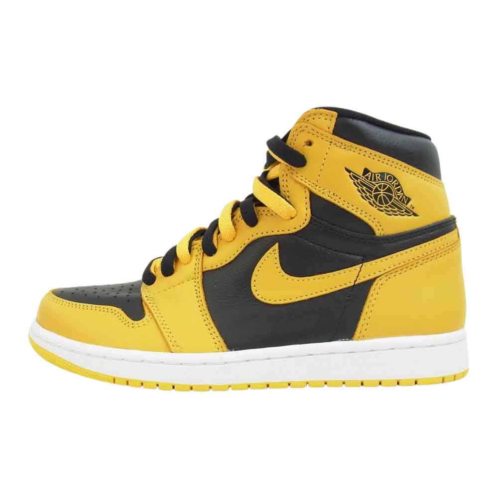 NIKE ナイキ 555088-701 AIR JORDAN 1 RETRO HIGH エア ジョーダン レトロ ハイ イエロー系 26cm【極上美品】【中古】