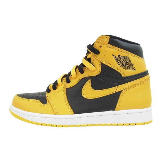 NIKE ナイキ 555088-701 AIR JORDAN 1 RETRO HIGH エア ジョーダン レトロ ハイ イエロー系 26cm【極上美品】【中古】