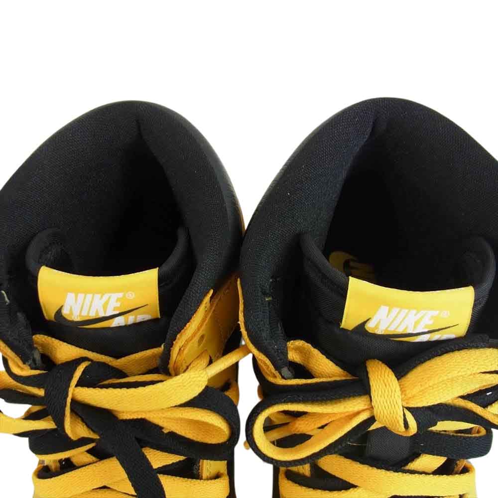NIKE ナイキ 555088-701 AIR JORDAN 1 RETRO HIGH エア ジョーダン レトロ ハイ イエロー系 26cm【極上美品】【中古】