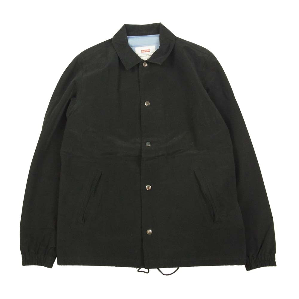 Supreme シュプリーム 12SS Taped Seam Coaches Jacket 3レイヤー コーチ ジャケット ブラック系 S【中古】