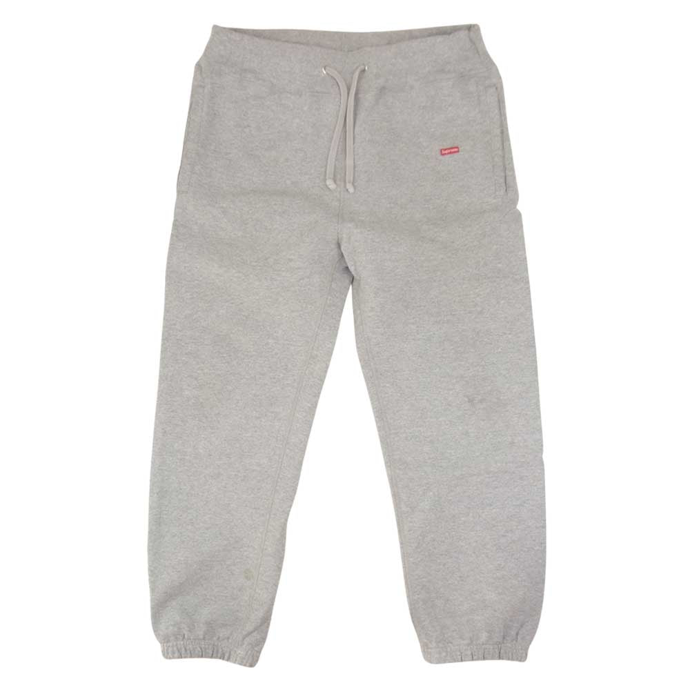 Supreme シュプリーム 13AW Small Box Logo Sweat Pant スモールボックスロゴ スウェット パンツ グレー系 S【中古】