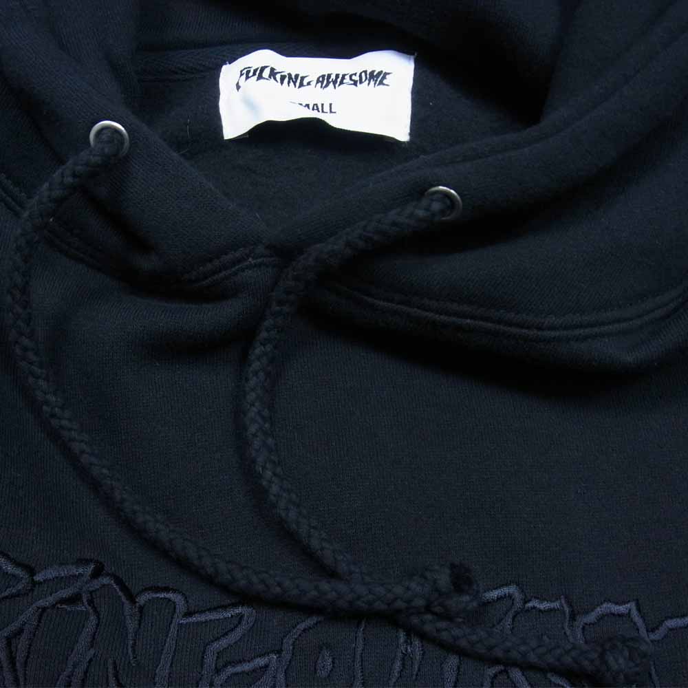 ファッキンオーサム プルオーバー フーディ パーカー ブラック系 S【中古】