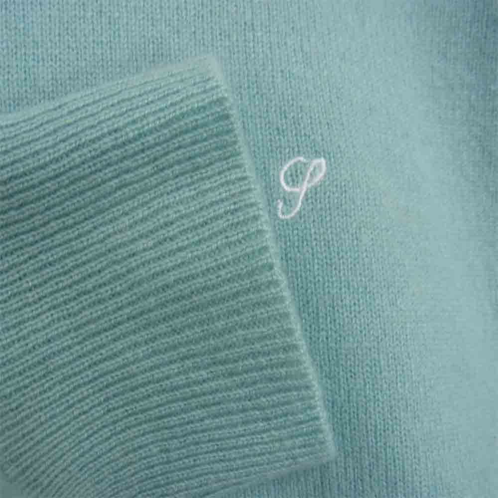 Supreme シュプリーム 15AW Cashmere Sweater カシミア セーター クルーネック ニット ライトブルー系 M【中古】