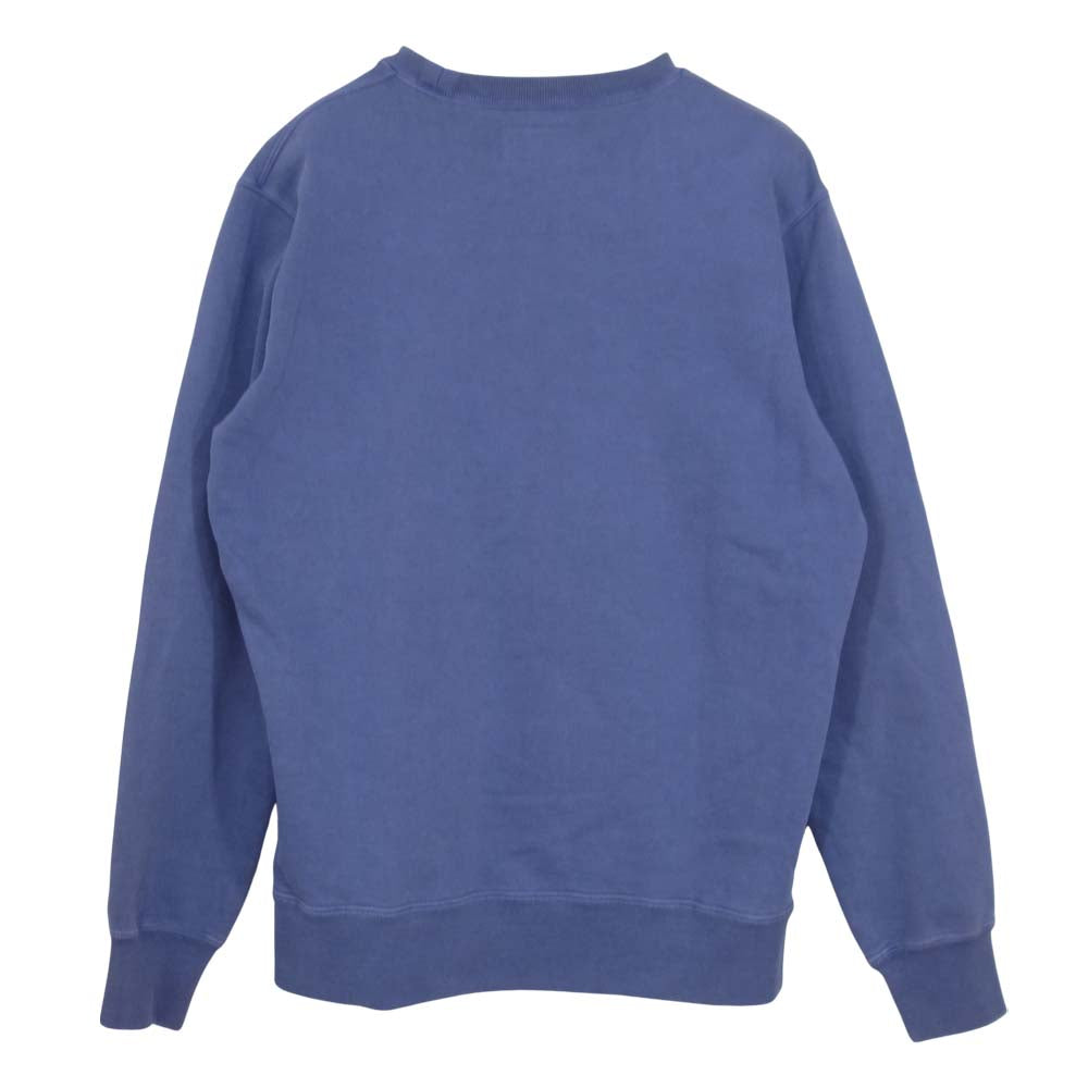 Supreme シュプリーム 16SS Embroidered Overdyed Crewneck オーバーダイド クルーネック スウェット パープル系 S【中古】