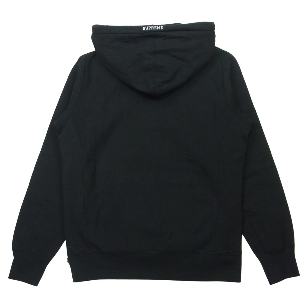 Supreme シュプリーム 13AW Basquiat Pullover バスキア フォトプリント プルオーバー フーディ パーカー ブラック系 S【中古】