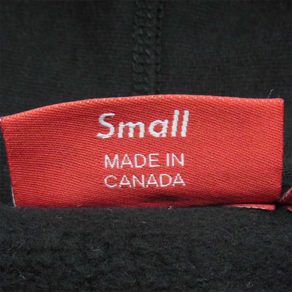 Supreme シュプリーム 13AW Basquiat Pullover バスキア フォトプリント プルオーバー フーディ パーカー ブラック系 S【中古】