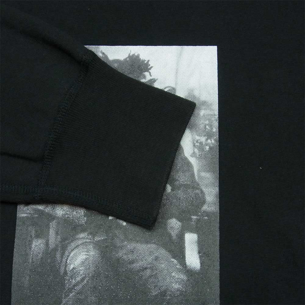 Supreme シュプリーム 13AW Basquiat Pullover バスキア フォトプリント プルオーバー フーディ パーカー ブラック系 S【中古】