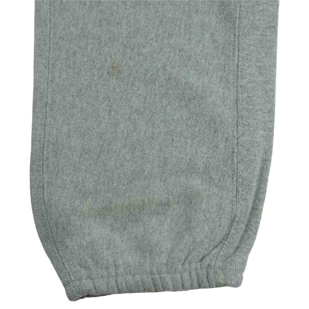 Champion チャンピオン USA製 単タグ 復刻 リバースウィーブ スウェット パンツ コットン グレー系 S【中古】