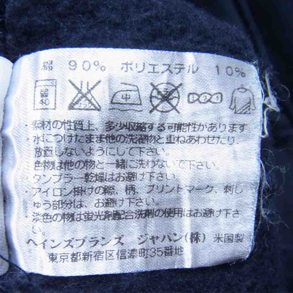 Champion チャンピオン USA製 単タグ 復刻 リバースウィーブ スウェット パンツ ネイビー系 S【中古】