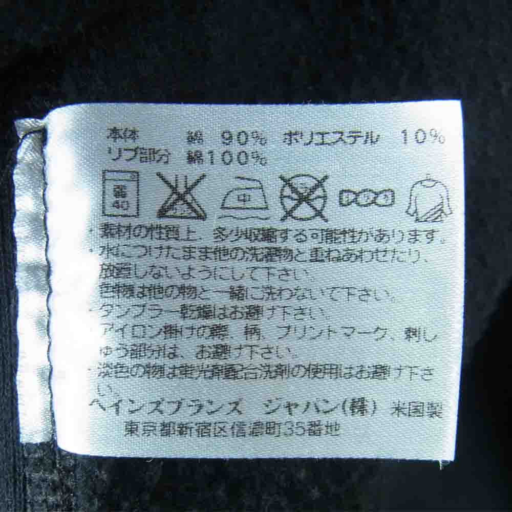Champion チャンピオン USA製 単タグ 復刻 リバースウィーブ クルー ネック スウェット ブラック系 M【中古】