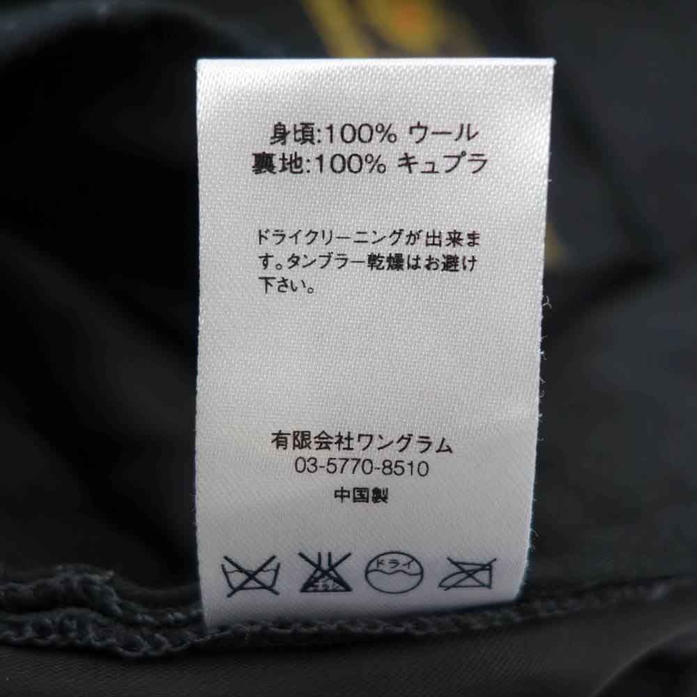 Supreme シュプリーム 15AW × Loro Piana ロロピアーナ Wool Trouser ウール トラウザー パンツ グレー系 30【中古】