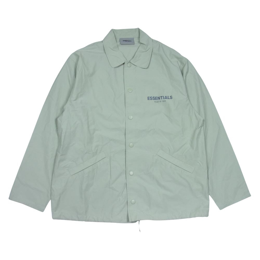 FEAR OF GOD フィアオブゴッド ESSENTIALS COACHES JACKET エッセンシャルズ コーチ ジャケット ベージュ系 XS【中古】