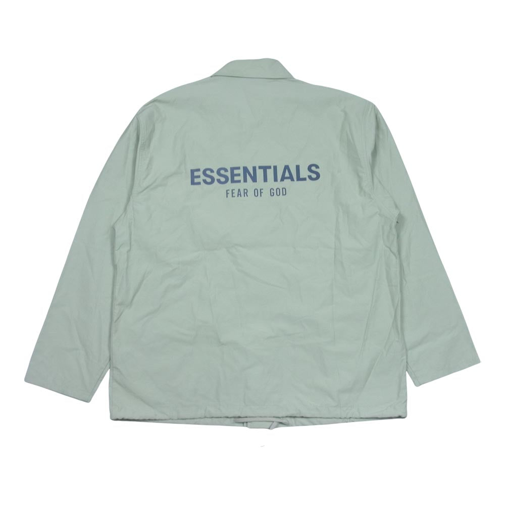 FEAR OF GOD フィアオブゴッド ESSENTIALS COACHES JACKET エッセンシャルズ コーチ ジャケット ベージュ系 XS【中古】