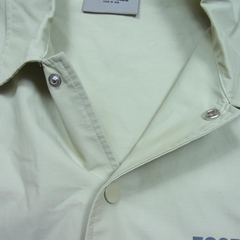 FEAR OF GOD フィアオブゴッド ESSENTIALS COACHES JACKET エッセンシャルズ コーチ ジャケット ベージュ系 XS【中古】